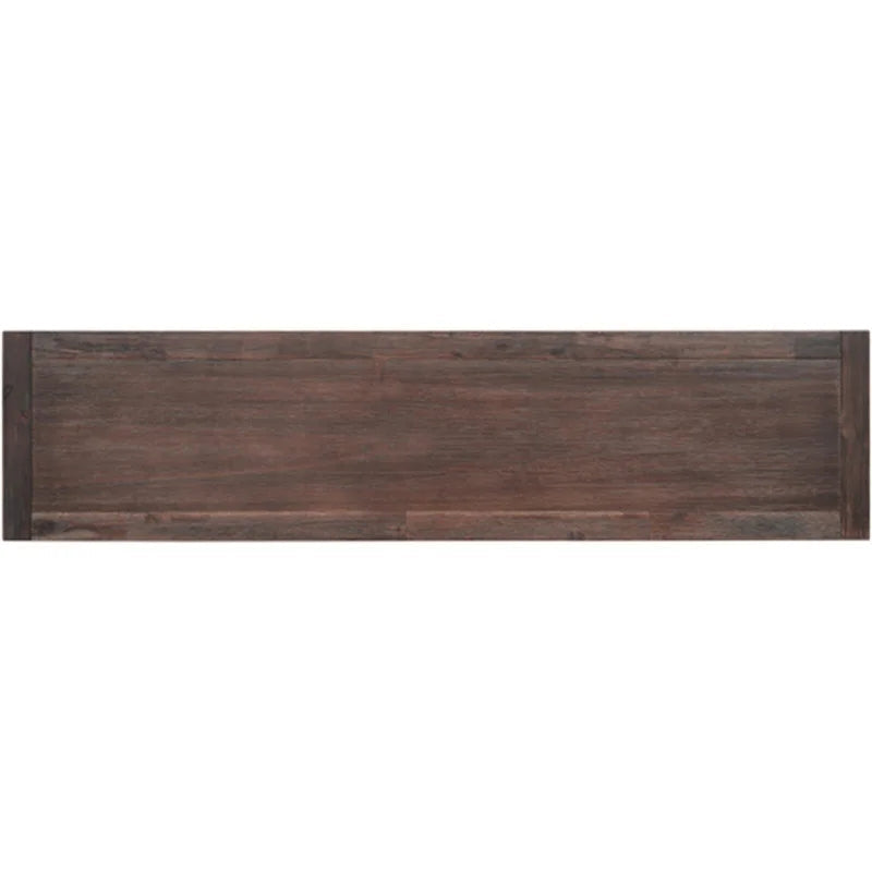 58 Inches Classic Solid Wood Console Table, Espresso