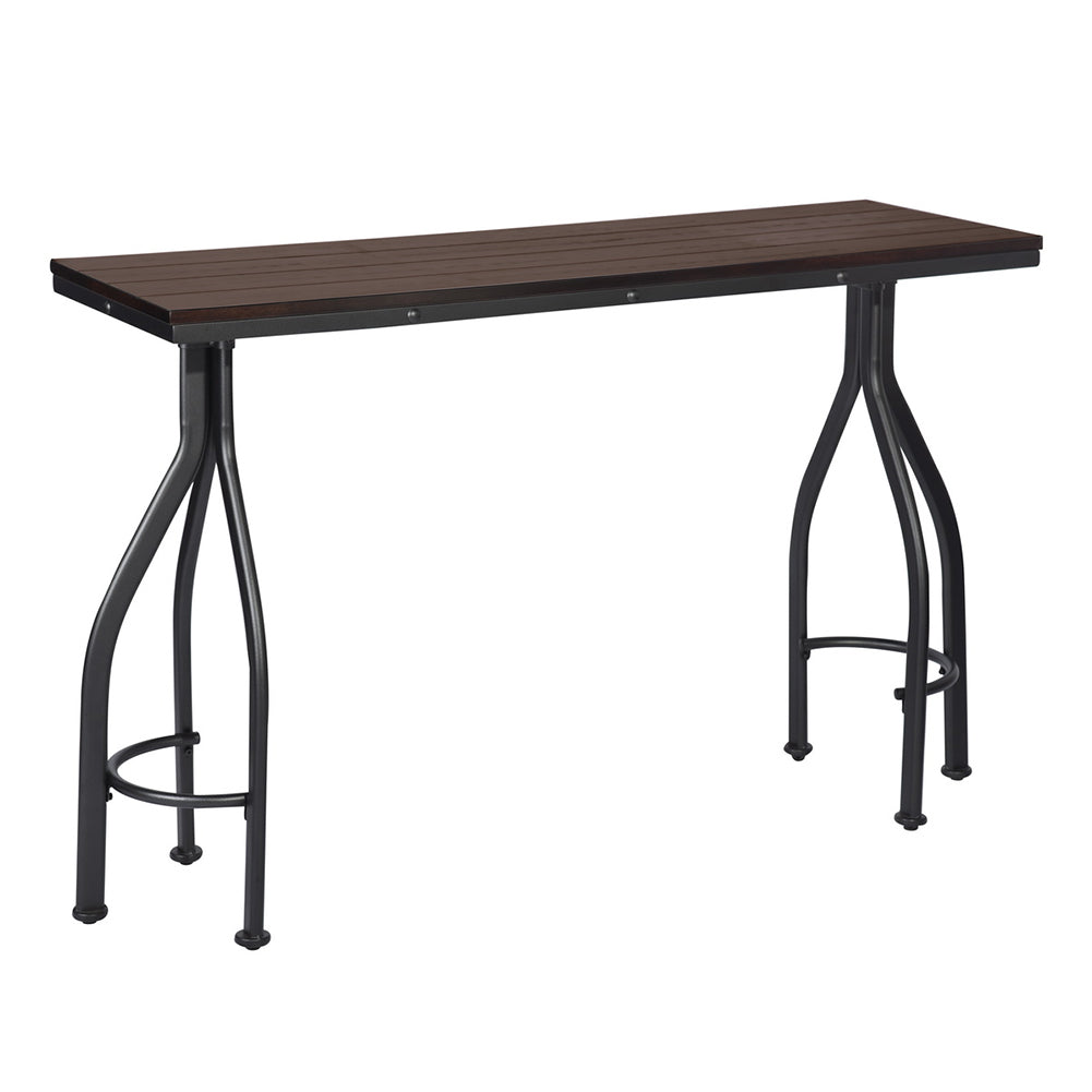 Industrial Wooden 3pcs Bar Table & Stools Set