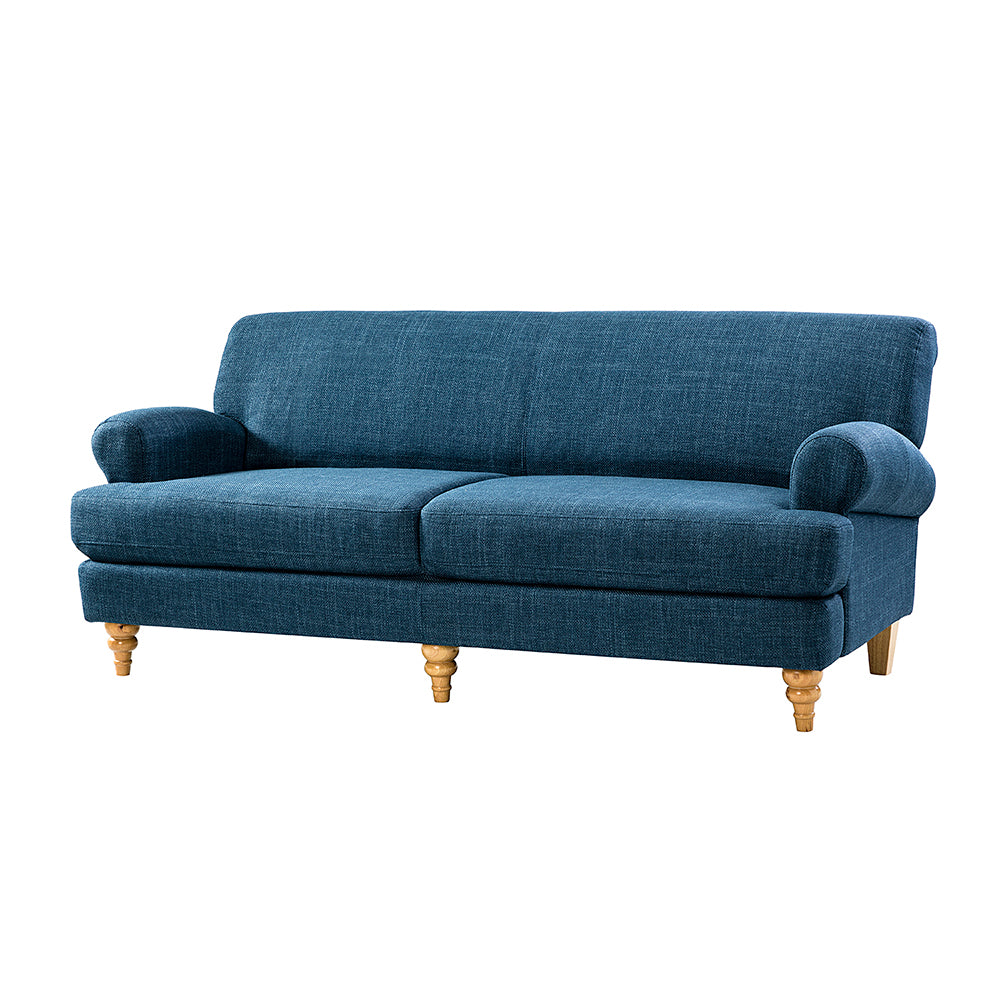 Tufted Sofa with Rolled Arms