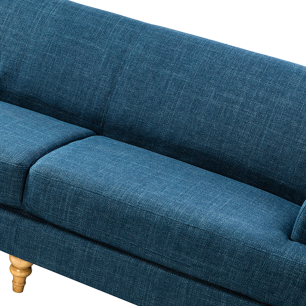 Tufted Sofa with Rolled Arms