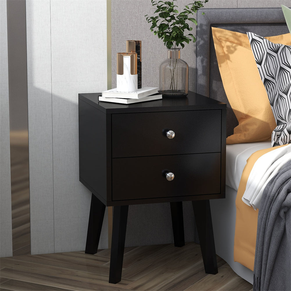 Bedside Table with 2-Drawers