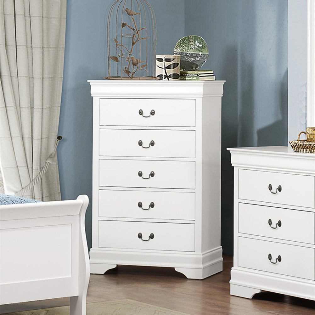 5 Drawers Chest with Cabinet of Drawers 