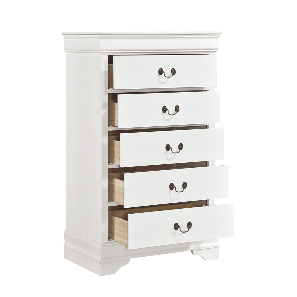 5 Drawers Chest with Cabinet of Drawers 