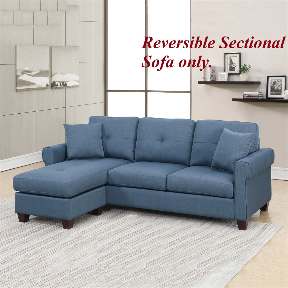 Sectional Sofa With Pillows