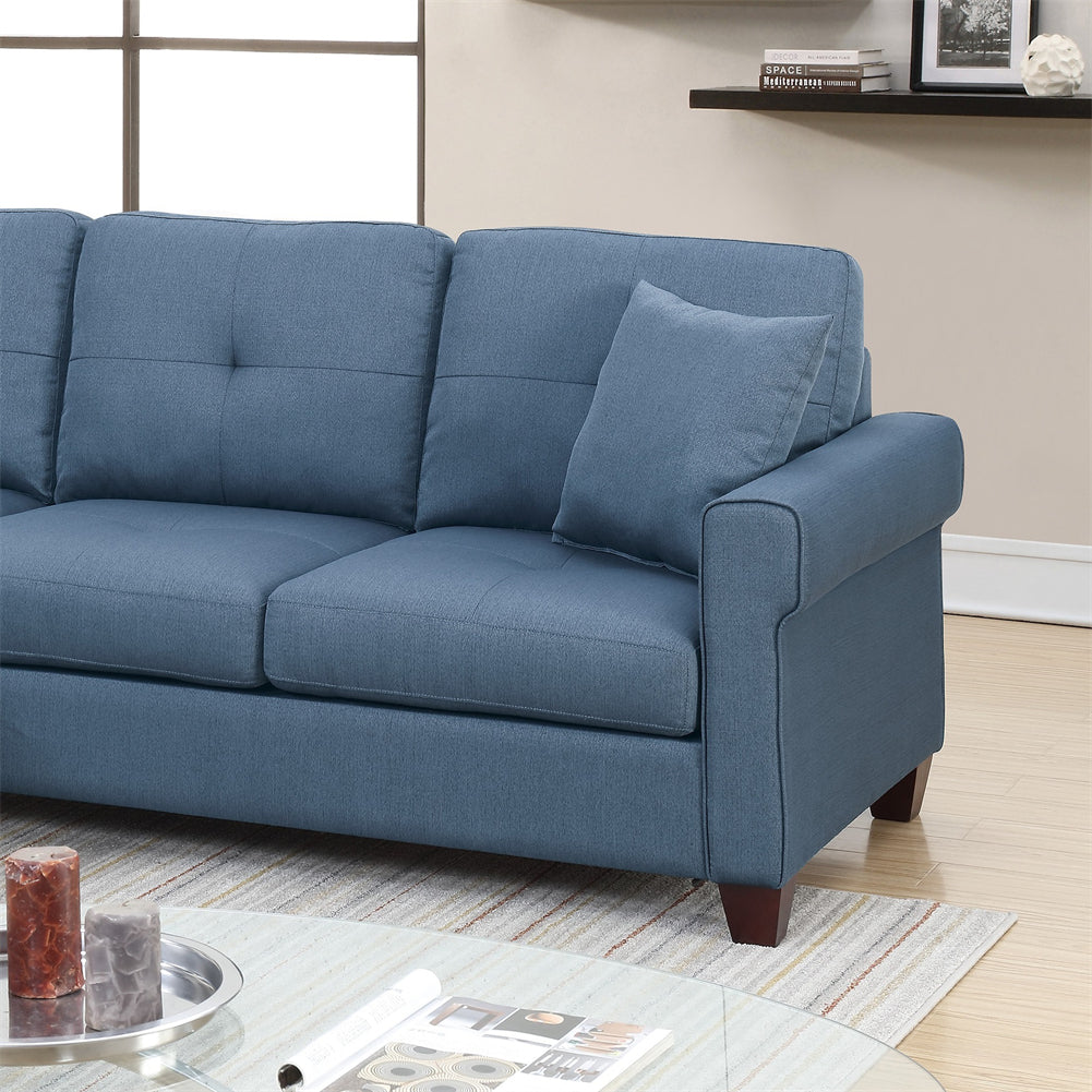 Sectional Sofa With Pillows