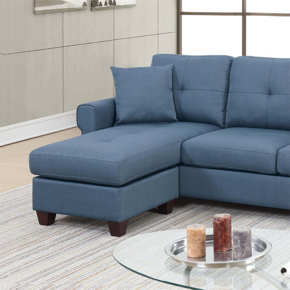 Sectional Sofa With Pillows