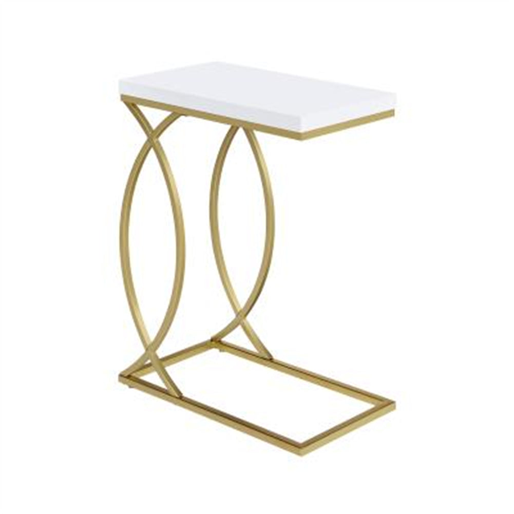 C Shaped End Table