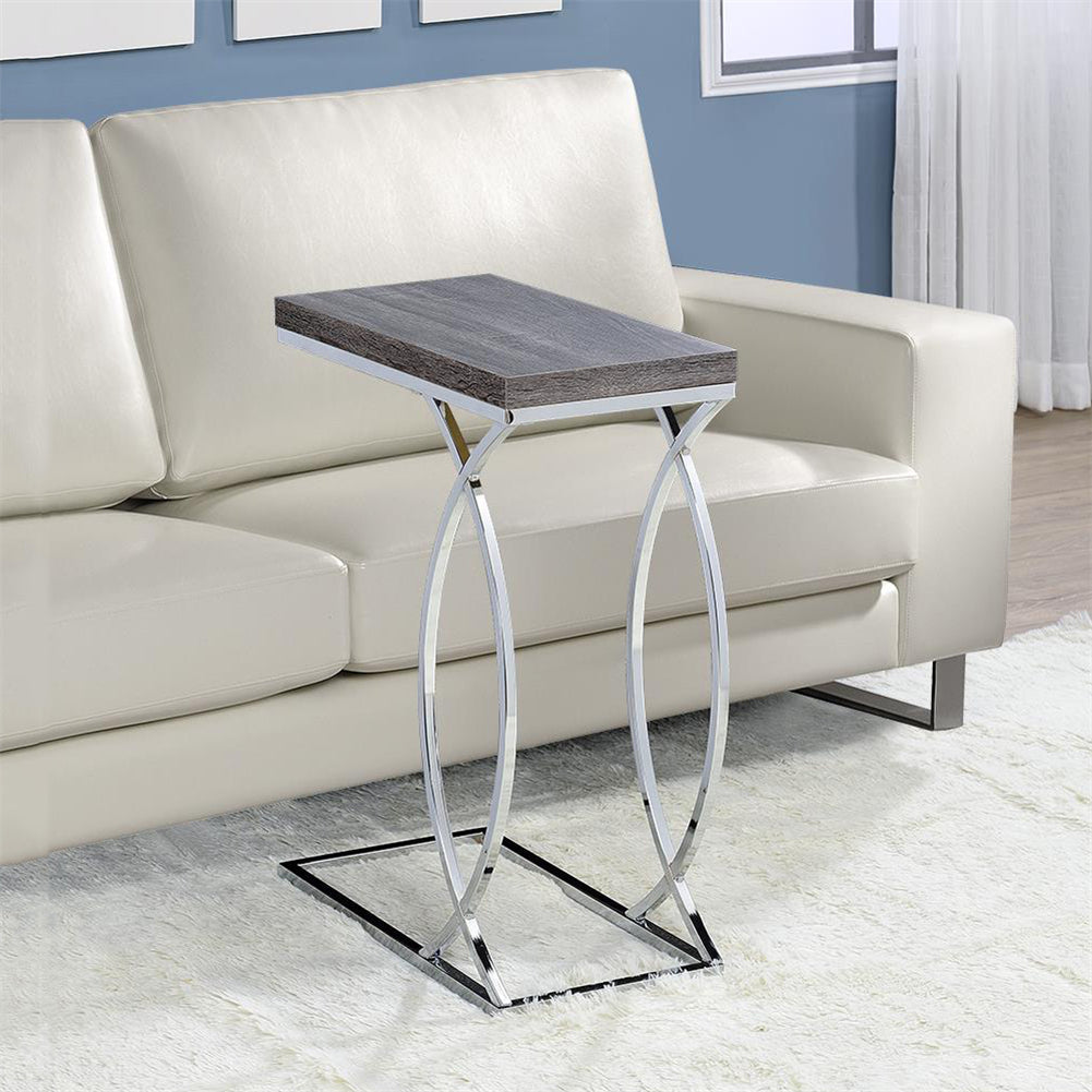 C Shaped End Table