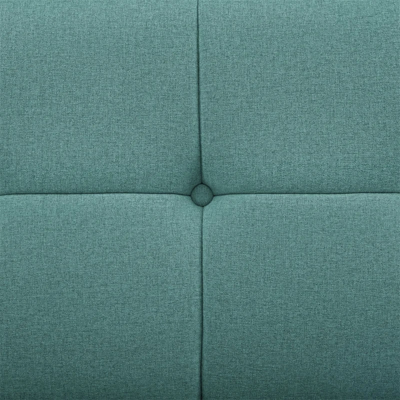 Modern Simon Ottoman, Mint Green