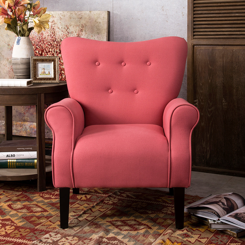 Tufted Upholstered Armchair