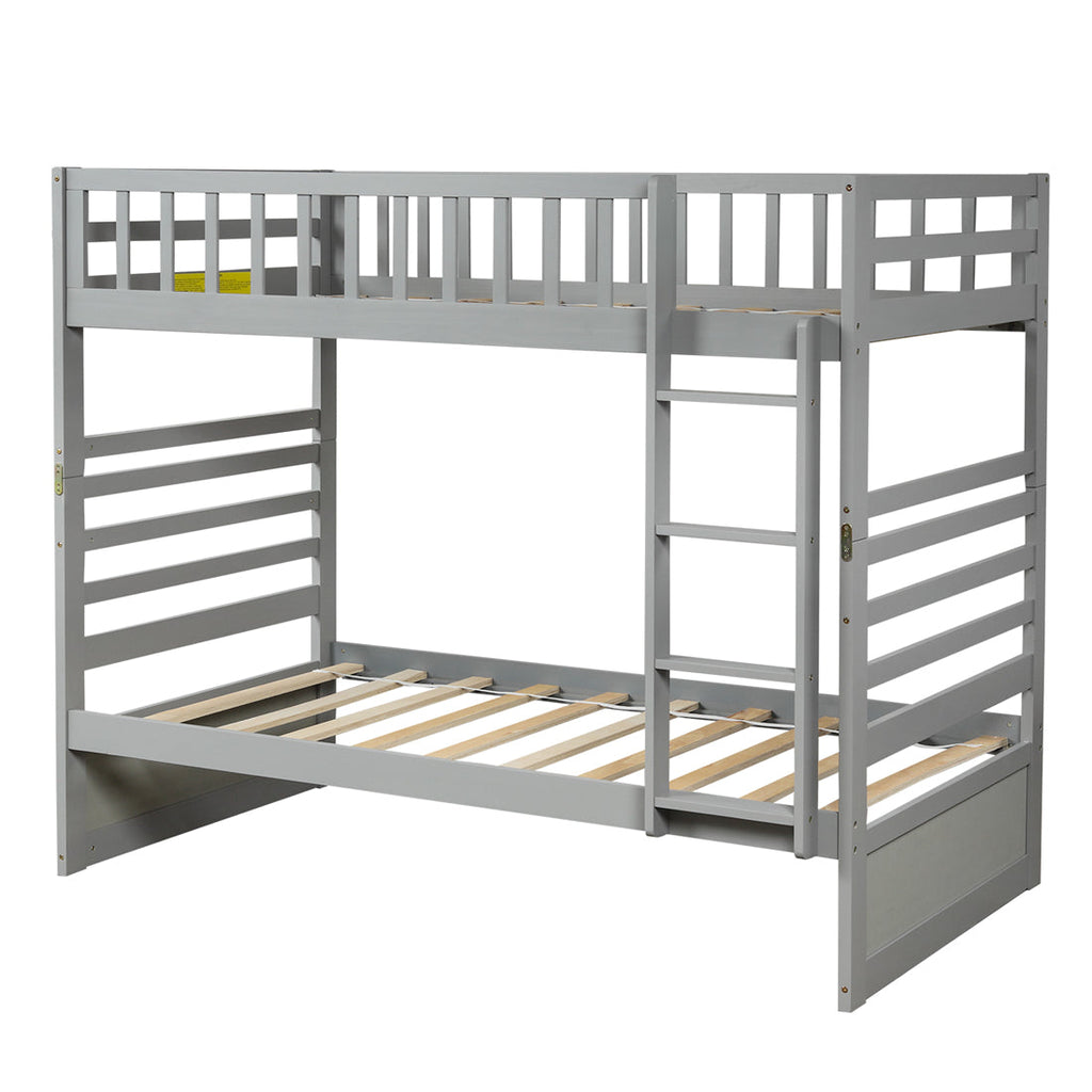 Twin over Twin Bunk Bed with Trundle