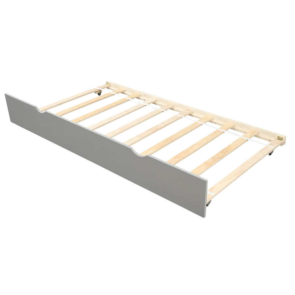 Twin over Twin Bunk Bed with Trundle