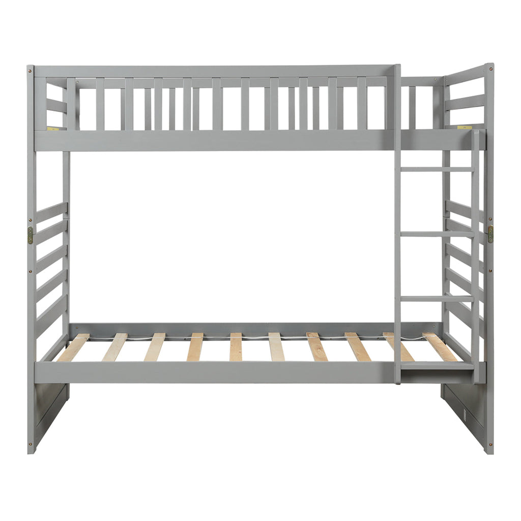 Twin over Twin Bunk Bed with Trundle