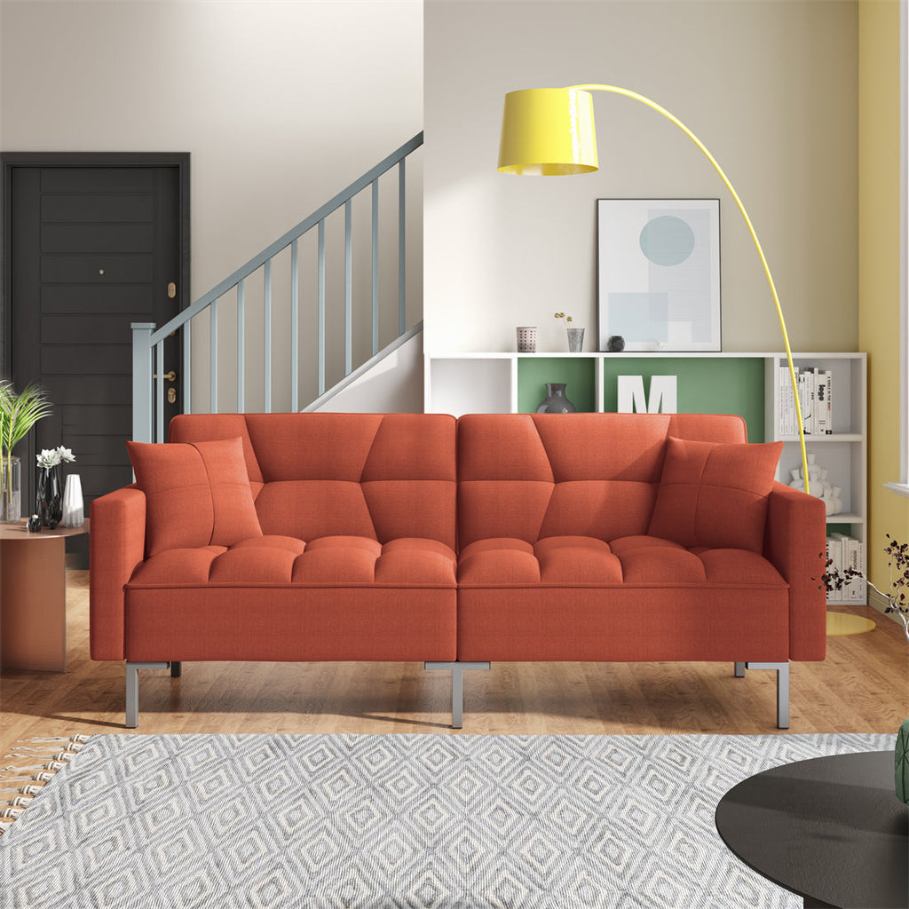 Folding Couch Convertible Sofa Futon