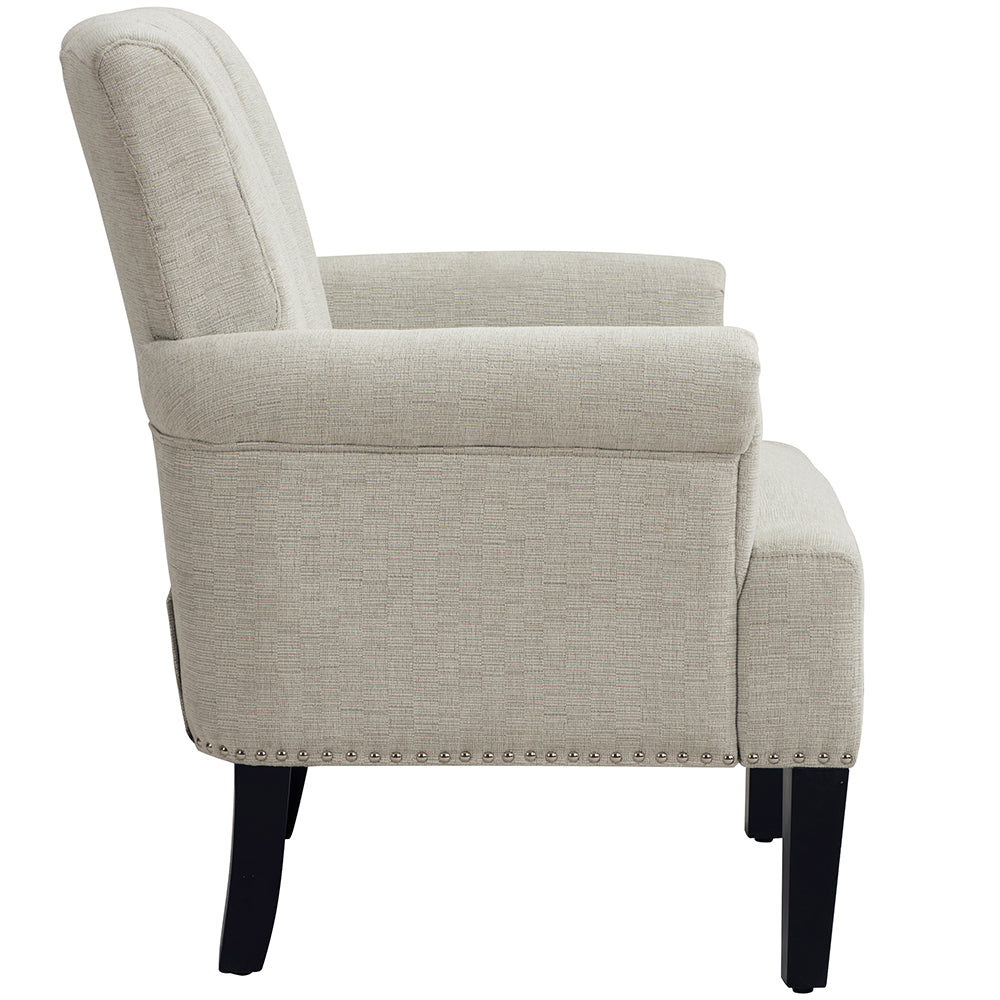 Tufted Upholstered Armchair