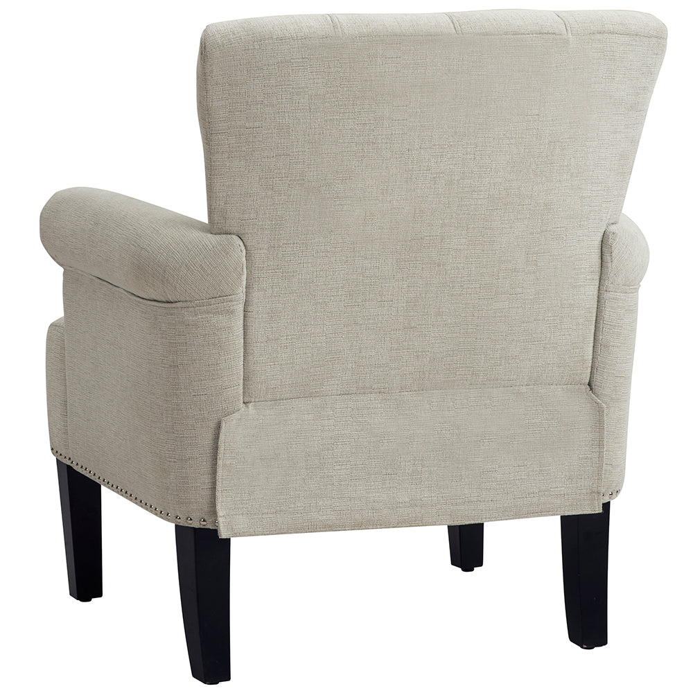 Tufted Upholstered Armchair