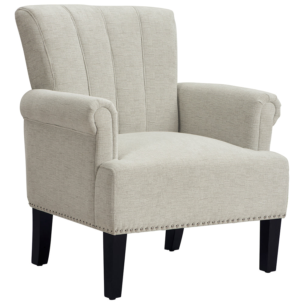 Tufted Upholstered Armchair