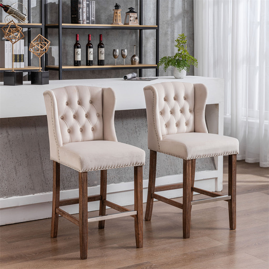 Counter Height Upholstered Chairs