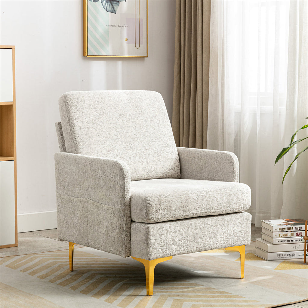 Upholstered Armchair Single Sofa Chair