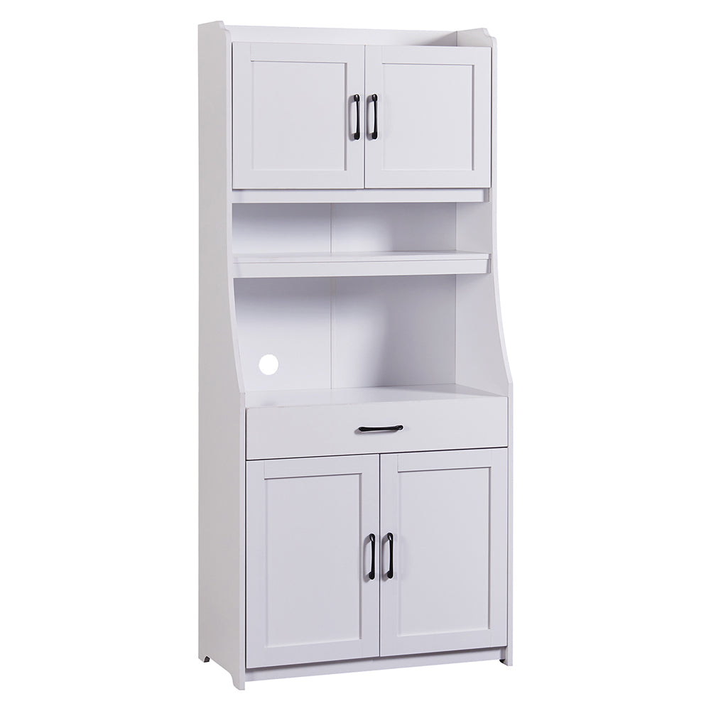 One-body Style Pantry Storage Buffet Cabinet