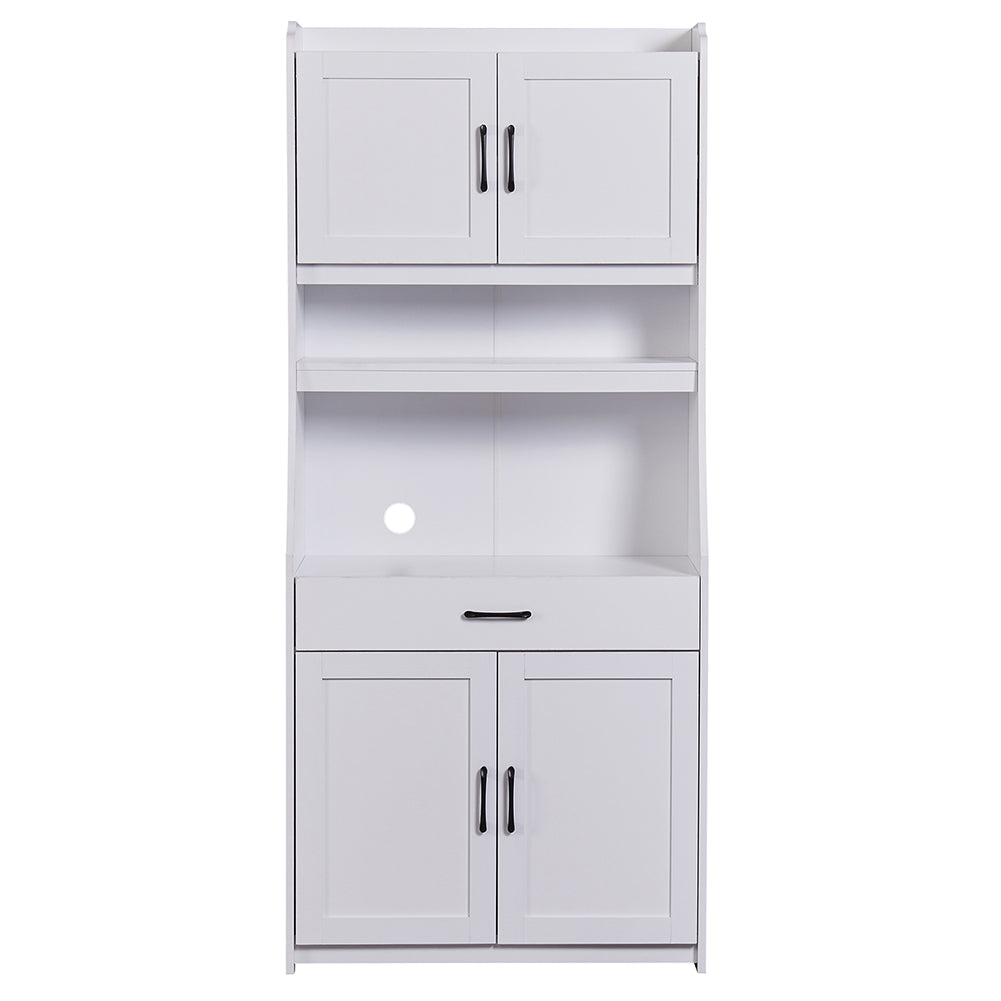 One-body Style Pantry Storage Buffet Cabinet