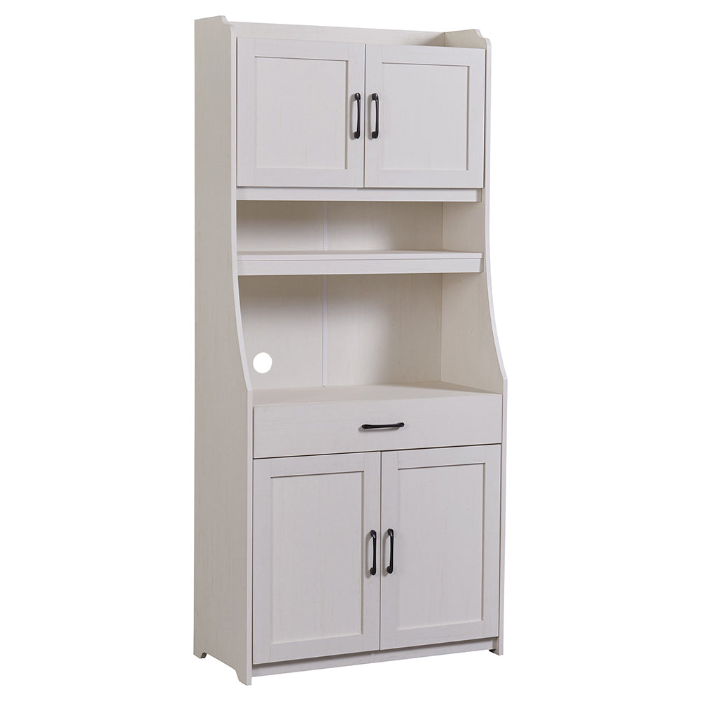 One-body Style Pantry Storage Buffet Cabinet