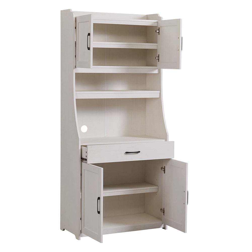 One-body Style Pantry Storage Buffet Cabinet