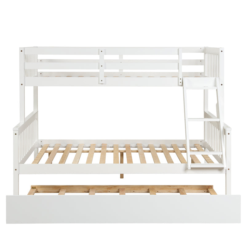 Twin Over Full Bunk Beds with Trundle