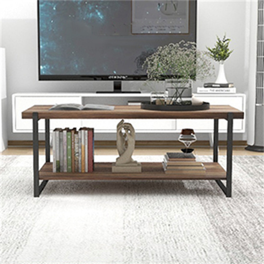 Coffee Table with Storage Shelf