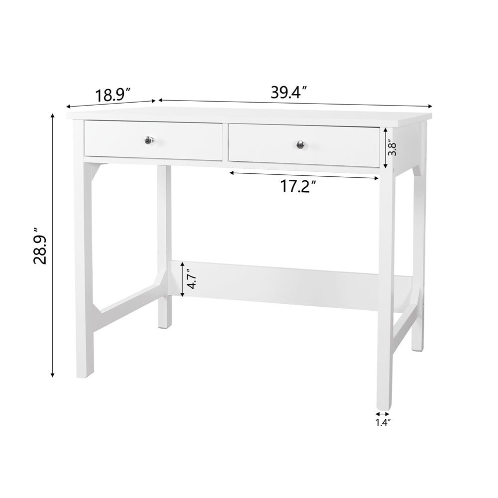 Writing Desk with 2 Drawers