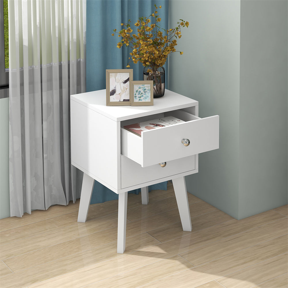 Bedside Table with 2-Drawers