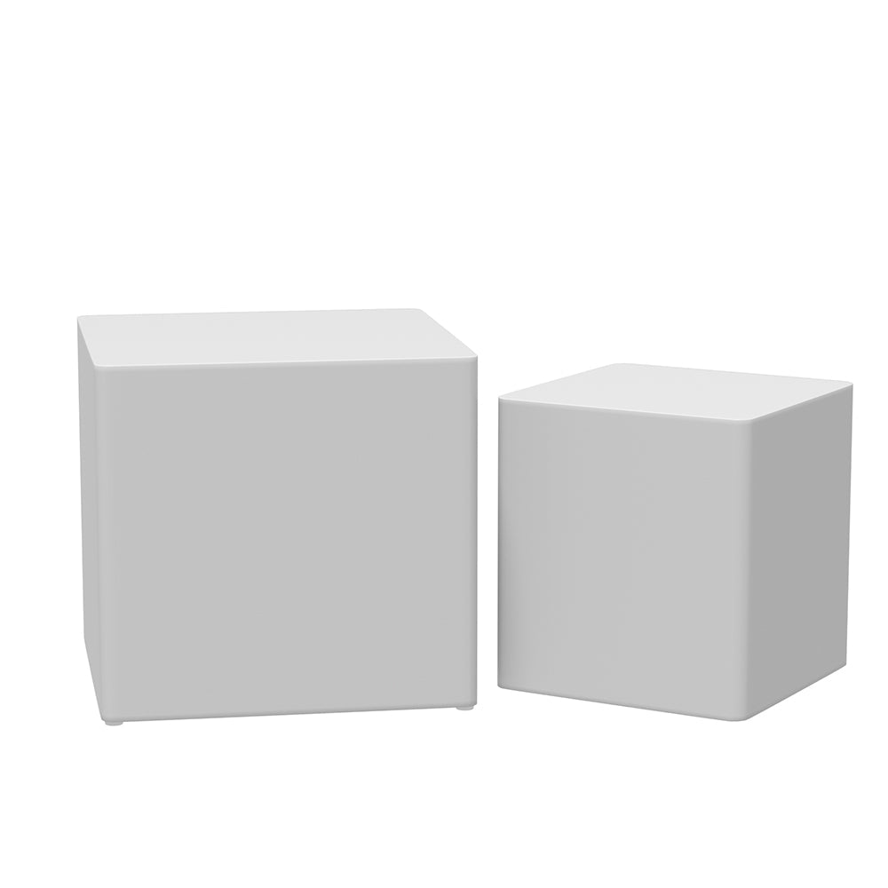 Square Accent Tables Set of 2