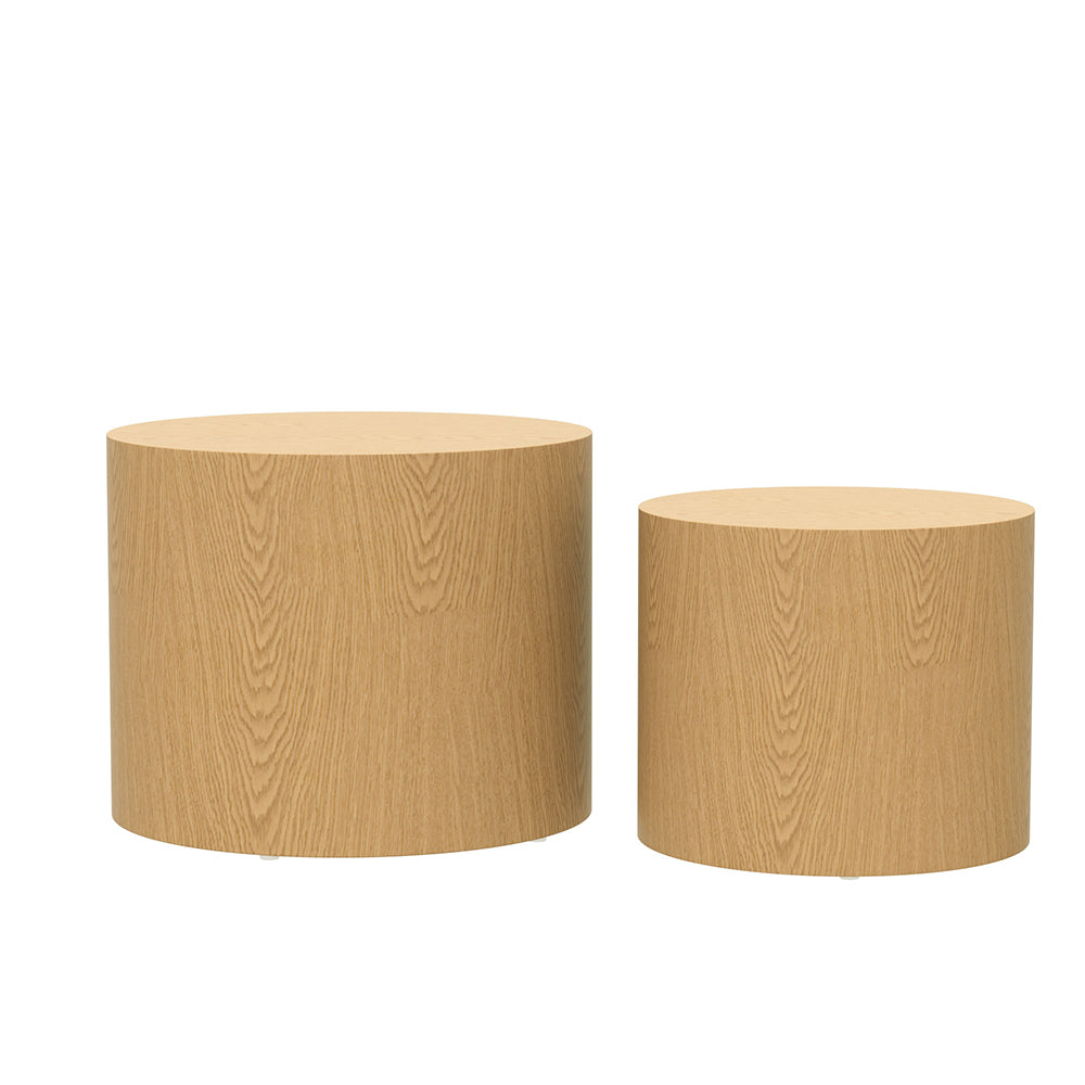 Round Accent Tables Set of 2