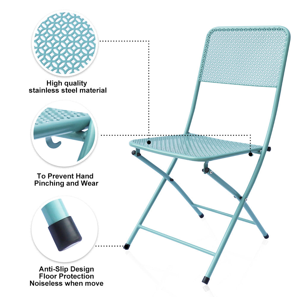 Folding Table and Chairs Set for Outdoor