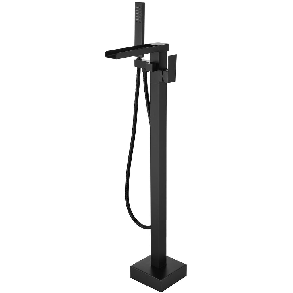 Freestanding Floor Bathtub Faucet with Hand Shower