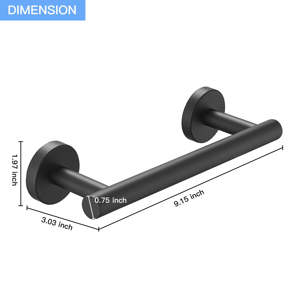 Single Post Wall Mount Toilet Paper Holder