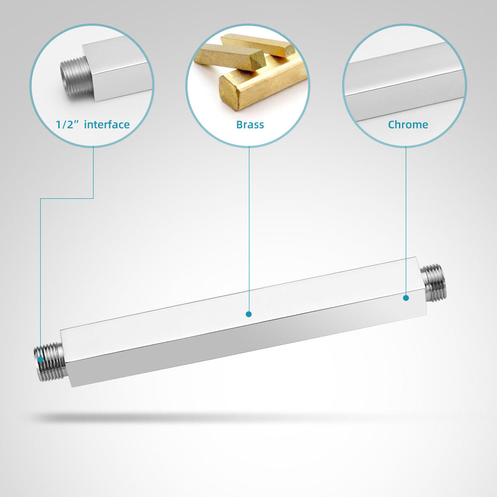 High-Pressure Shower Faucet with Ceiling Shower Heads