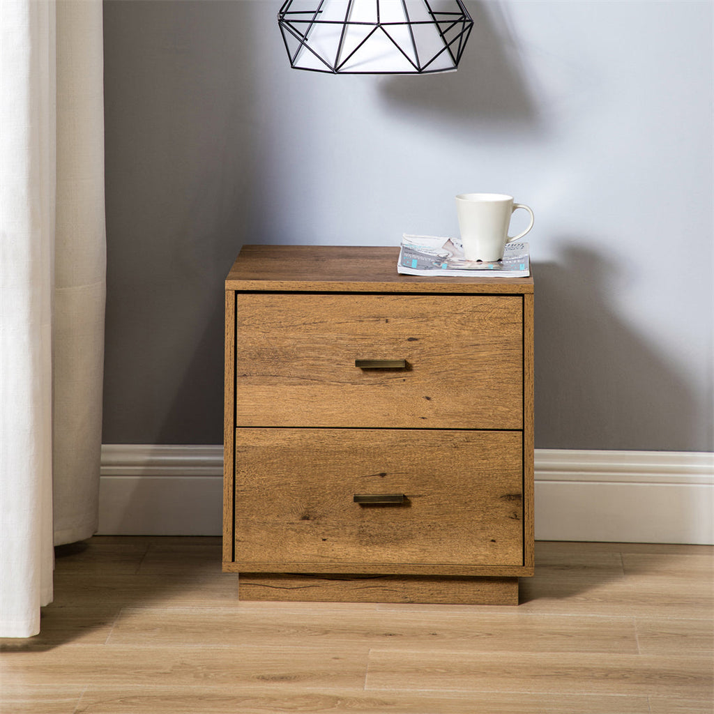 End Table with Storage Drawers