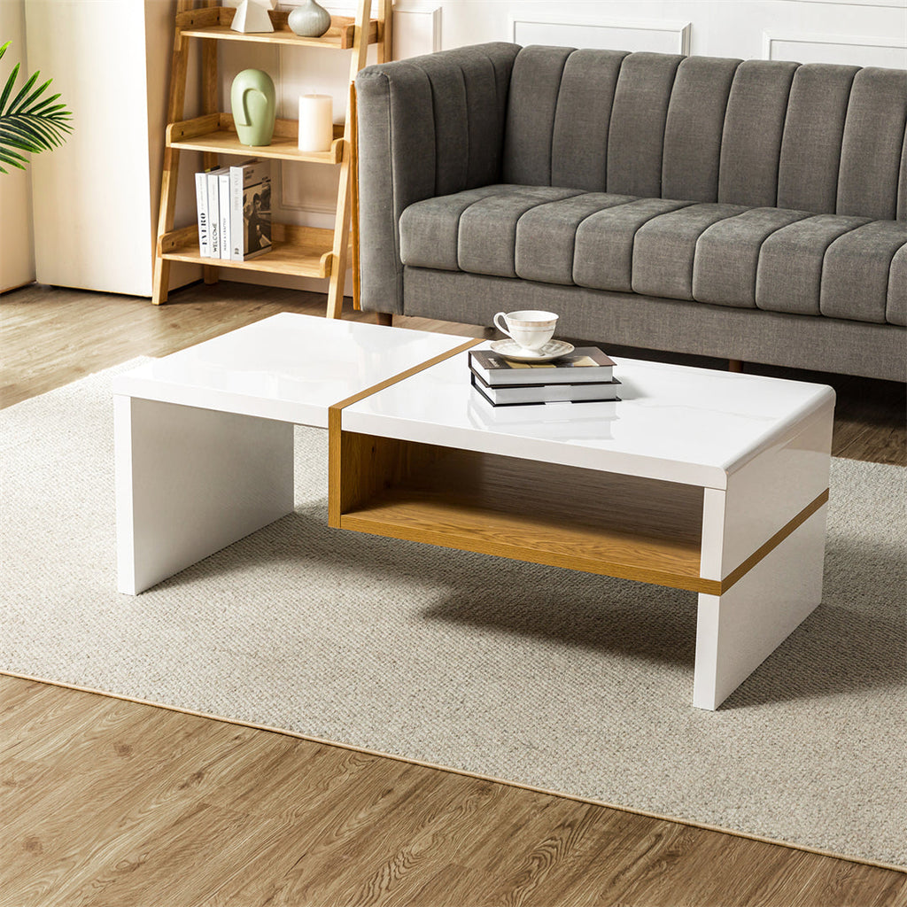 Coffee Table with Shelf