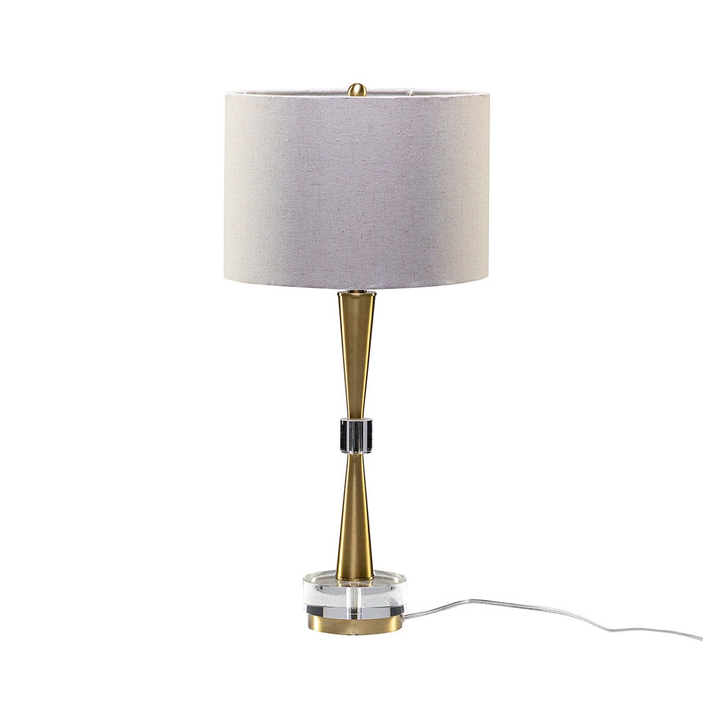 Table Lamp with Crystal