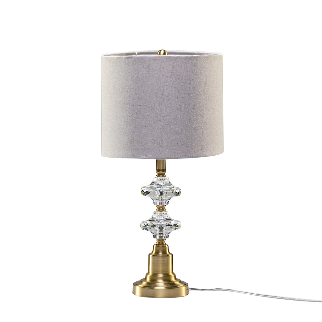 Table Lamp with Crystal